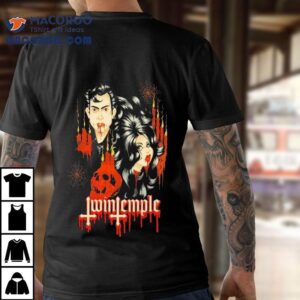 Twin Temple Animated Black Mass Shirt 3 Twin Temple Animated Black Mass Tshirt