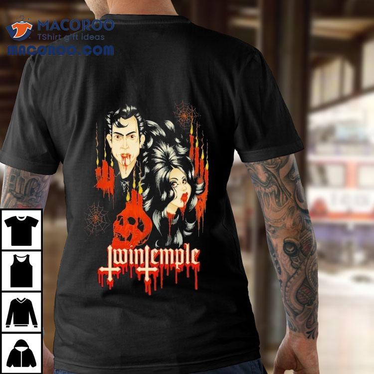 Twin Temple Animated Black Mass Shirt Twin Temple Animated Black Mass Shirt
