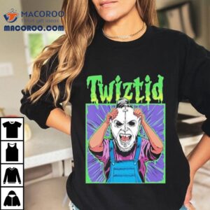 Twiztid Haunted Mask Shirt 3 Twiztid Haunted Mask Tshirt