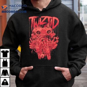 Twiztid Skeletons Bloody Dripping Skull Tshirt