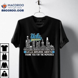 Ucla Bruins Men's Thank You For The Memories Skyline City Shirt 3 Ucla Bruins Men S Thank You For The Memories Skyline City Tshirt