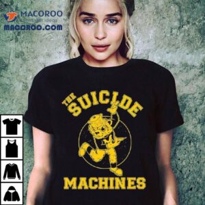 University Of Michigan The Suicide Machines Tshirt