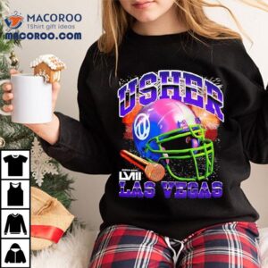 Usher Super Bowl Lviii Event Night Helme Tshirt