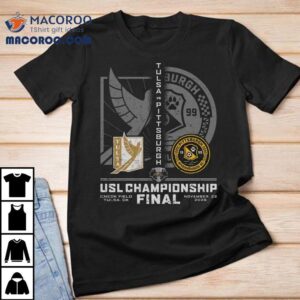Usl Championship Final Fc Tulsa Vs Pittsburgh Riverhounds Sc Tshirt