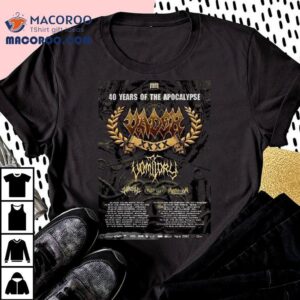 Vader Years Of The Apocalypse Tour Tshirt