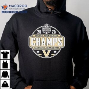 Vanderbilt Commodores Soccer Tournament Champions Sec Logo Tshirt