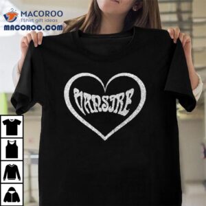 Vansire Glitter Hear Tshirt