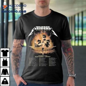 Warren Zeiders World Tour With Kolby Cooper And Lake View Dates Tour Tshirt