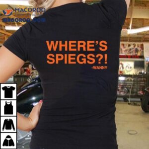 Where S Spiegs Chicago Bears Tshirt