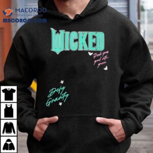 Wicked Pink Goes Good With Green Tshirt