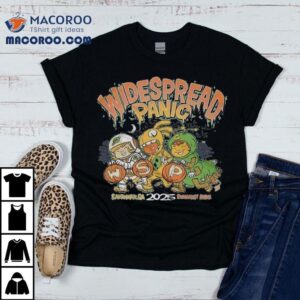 Widespread Panic Savannah Georgia At Enmarket Arena On October And November Funny Halloween Tshirt