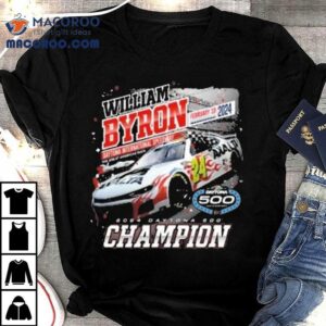 William Byron Daytona Winner Past Champions Tshirt