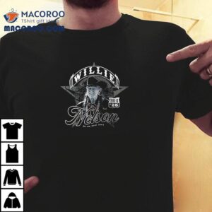 Willie Nelson Tour On The Road Again Cities Schedule Tshirt