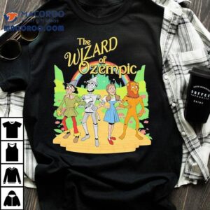 Wizard Of Ozempic Rainbow Graphic Tshirt