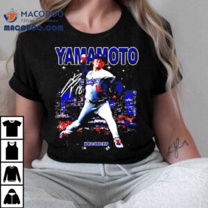 Yoshinobu World Series Mvp Signature Graphic Tshirt