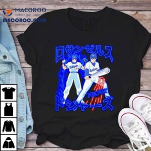 Yoshinobu Yamamoto And Shohei Ohtani Japan To Los Angeles Dodgers Tshirt
