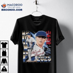 Yoshinobu Yamamoto Los Angeles D Champs Mvp Tshirt