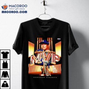 Yoshinobu Yamamoto Los Angeles Dodgers World Series Mvp Tshirt