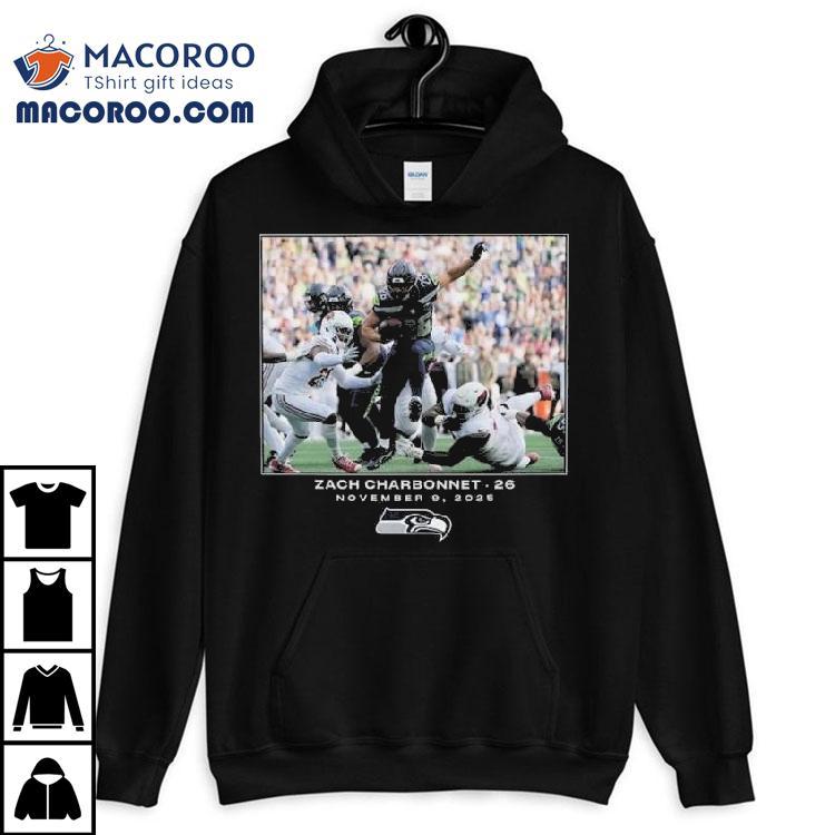 Zach Charbonnet Seattle Seahawks Nfl Flash Features Week 10 Shirt Zach Charbonnet Seattle Seahawks Nfl Flash Features Week 10 Shirt