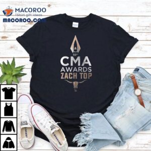 Zach Top Th Cma Awards New Artist Of The Year Signature Tshirt