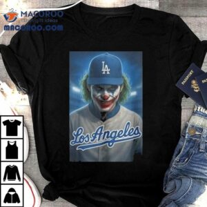 Zayn Malik Los Angeles Dodgers Joker Clown Tshirt