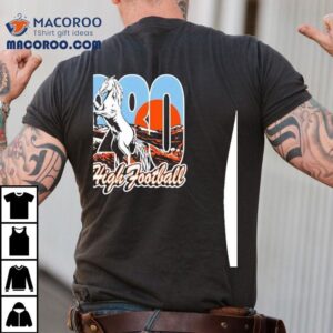 5280 Mile High Blaze Football Shirt