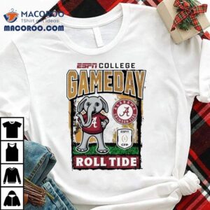 Alabama Crimson Tide Cfp ’25 2026 Roll Tide Gameday Mascot Shirt