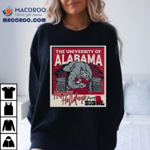 Alabama Crimson Tide Snowy Polaroid Shirt