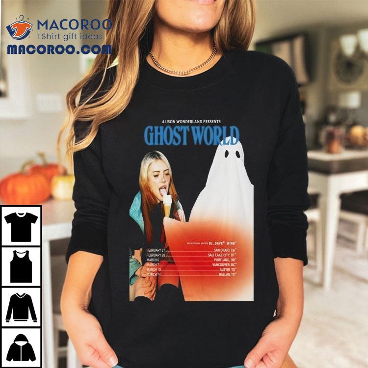 Alison Wonderland Ghost World Tour 2026 Shirt Alison Wonderland Ghost World Tour 2026 Shirt