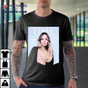 Angelina Jolie In Contours Her Truth Of Time France 2025 Shirt
