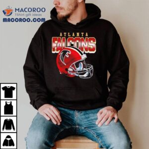 Atlanta Falcons Gradient Helmet Shirt