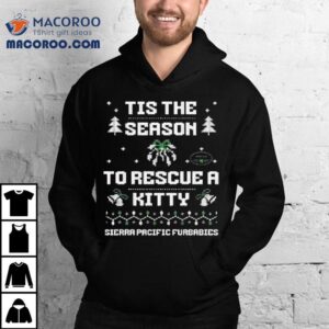 Catman Loop Tis The Season To Rescue A Kitty Ugly Christmas Shirt