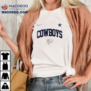 Dallas Cowboys Barry Manilow Once Before I Go Signature Tshirt