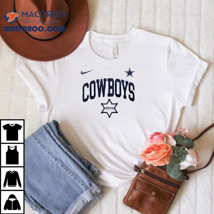 Dallas Cowboys Nypd 180th Anniversary Logo Shirt Dallas Cowboys Nypd 180th Anniversary Logo Shirt