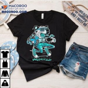 Dogs In A Pile Skater Dog Shirt