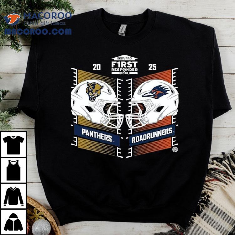 Fiu Panthers Vs Utsa Roadrunners Football Servpro First Responder Bowl 2025 Shirt Fiu Panthers Vs Utsa Roadrunners Football Servpro First Responder Bowl 2025 Shirt
