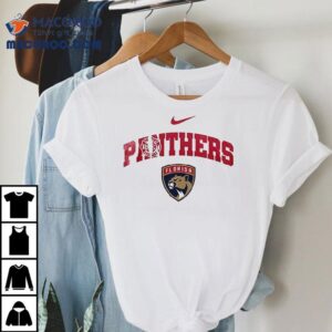 Florida Panthers Fire Dept First In Last Out Logo Tshirt