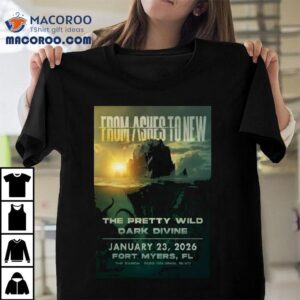 From Ashes To New The Ranch Concert Hall And Saloon In Fort Myers Fl Jan Tshirt