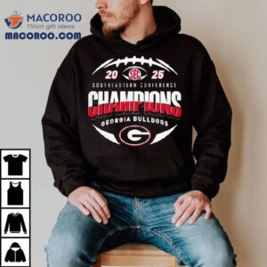 Georgia Bulldogs Southeastern Conference Champions Tshirt