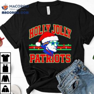 Holly Jolly New England Patriots Merry Christmas Shirt