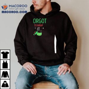 I Forgot To Wrap It Moment Christmas Gift Box Shirt