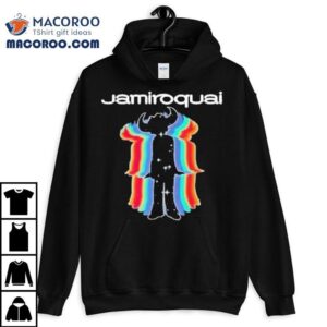 Jamiroquai Rainbow Space Logo Tshirt