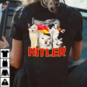 Kitler Hitler Cat Graphic Funny Shirt