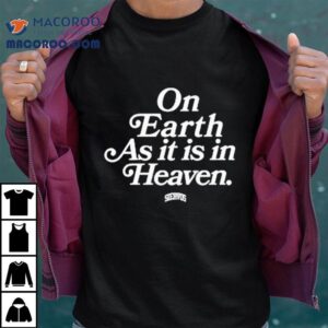 Lecrae On Earth As It Is In Heaven Fear No Tshirt