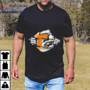Nashville Predators Tear Away Logo Tshirt