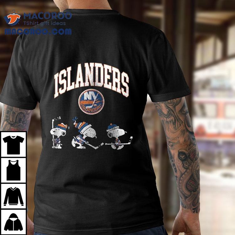 New York Islanders X Peanuts Snoopy Our Barn Hockey Shirt New York Islanders X Peanuts Snoopy Our Barn Hockey Shirt