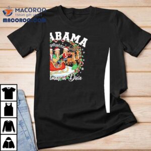 Santa Alabama Christmas In Dixie Shirt
