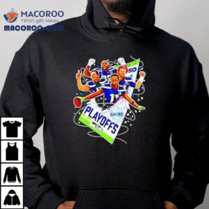 Seattle Seahawks Nfl Playoffs Clinched Season Victory Tshirt