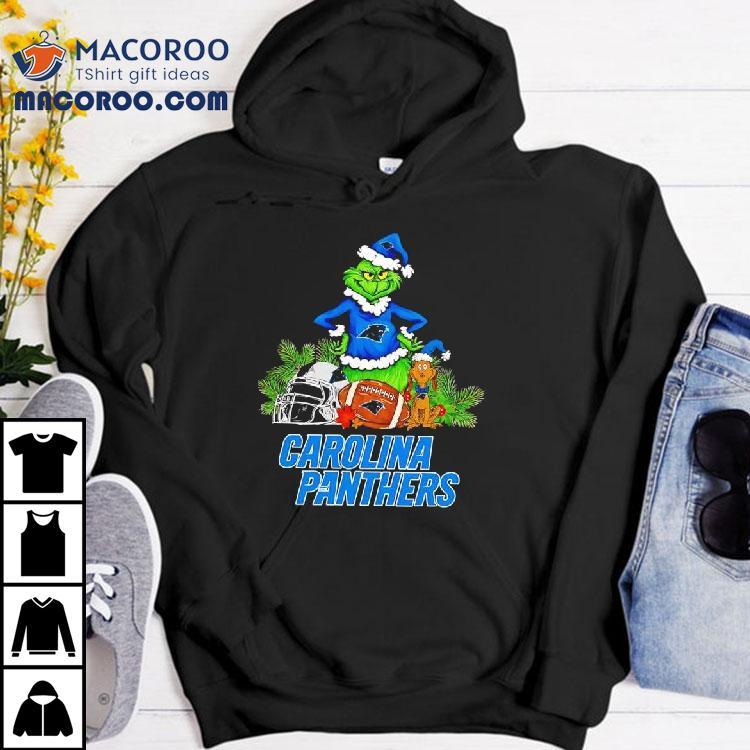 The Grinch And Max Carolina Panthers Christmas Helmet Items Shirt The Grinch And Max Carolina Panthers Christmas Helmet Items Shirt