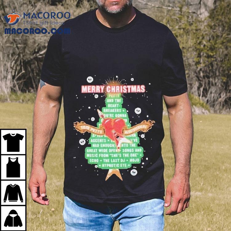 Tom Petty And The Heartbreakers Merry Christmas Shirt Tom Petty And The Heartbreakers Merry Christmas Shirt
